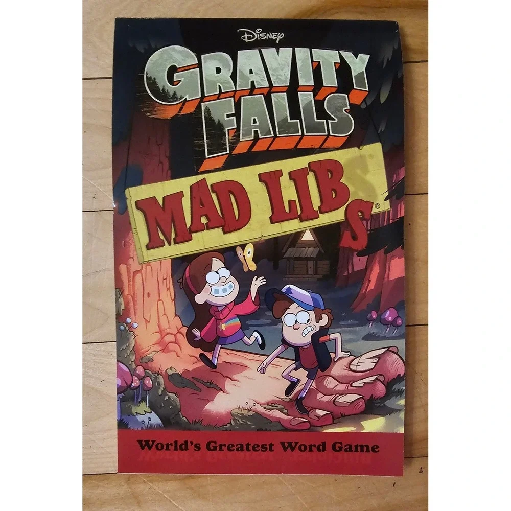 Disney Gravity Falls Mad Libs Word Game Activity Book Paperback 2018
